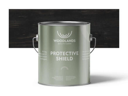 Woodlands Blokhut Beits Intense Night 1L - Afbeelding 1